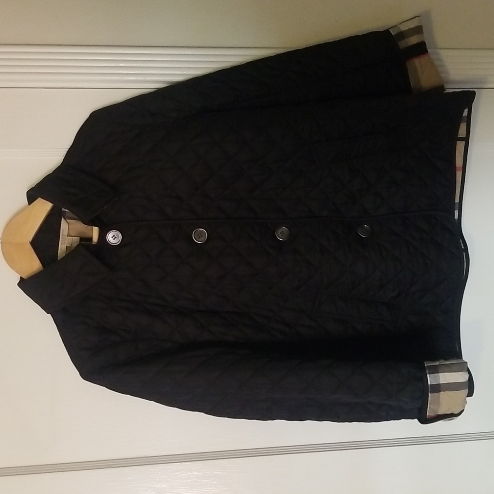 Burberry Copford short quilted coat